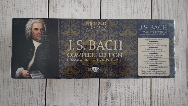 Bach, 157 CD + 2 DVD